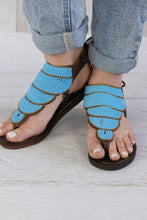 Load image into Gallery viewer, Summer Sandals Blue