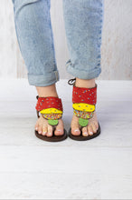 Load image into Gallery viewer, Colour Block Sandals