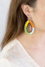 Load image into Gallery viewer, Tropical Beaded Earrings
