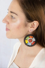 Load image into Gallery viewer, African Beaded Earrings - Circle Earrings