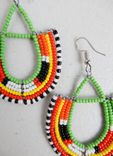 Load image into Gallery viewer, Half Loop Drop Earrings
