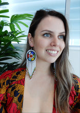 Load image into Gallery viewer, Statement Earrings - White Earrings