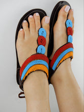 Load image into Gallery viewer, Tropical African Sandals