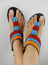 Load image into Gallery viewer, Tropical African Sandals