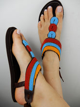 Load image into Gallery viewer, Tropical African Sandals