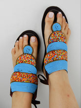 Load image into Gallery viewer, Summer Sandals Blue