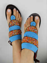 Load image into Gallery viewer, Summer Sandals Blue