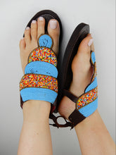 Load image into Gallery viewer, Summer Sandals Blue