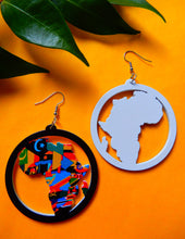 Load image into Gallery viewer, Africa Map Earrings