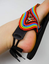 Load image into Gallery viewer, Afrix Style Rainbow Sandals
