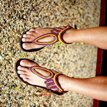 Load image into Gallery viewer, Afrix Style Shoes Open Toe Sandal