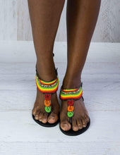 Load image into Gallery viewer, Afrix Style Spring Time Sandals