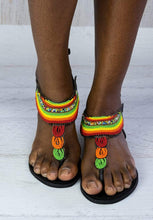 Load image into Gallery viewer, Afrix Style Spring Time Sandals