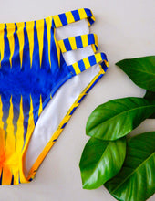 Load image into Gallery viewer, Afrix Style Zebra Stripes Bikini