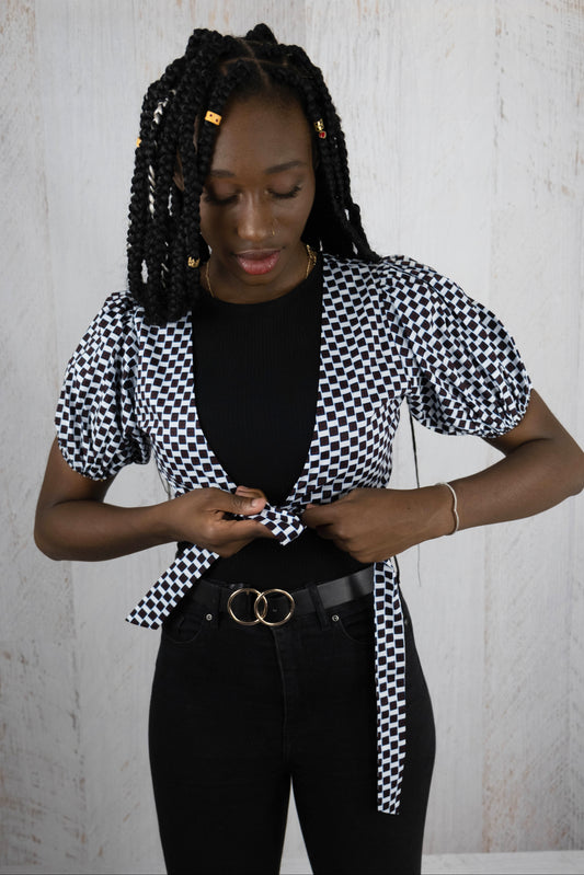 Cute African Women's Top