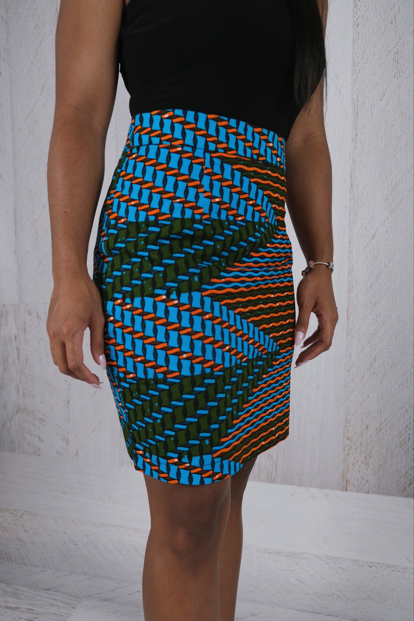 African Aztec Skirt