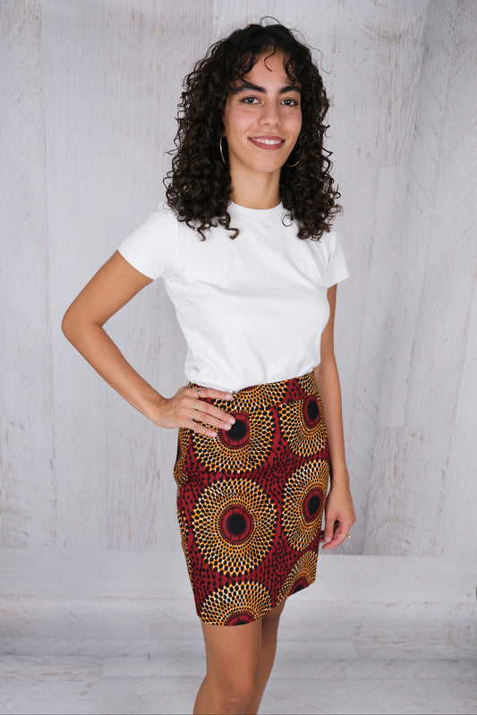 African Pencil Skirt