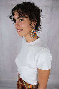 Statement Earrings Rainbow