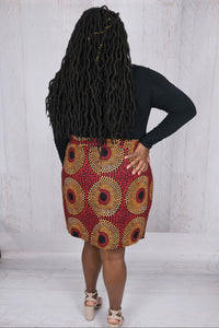 African Pencil Skirt