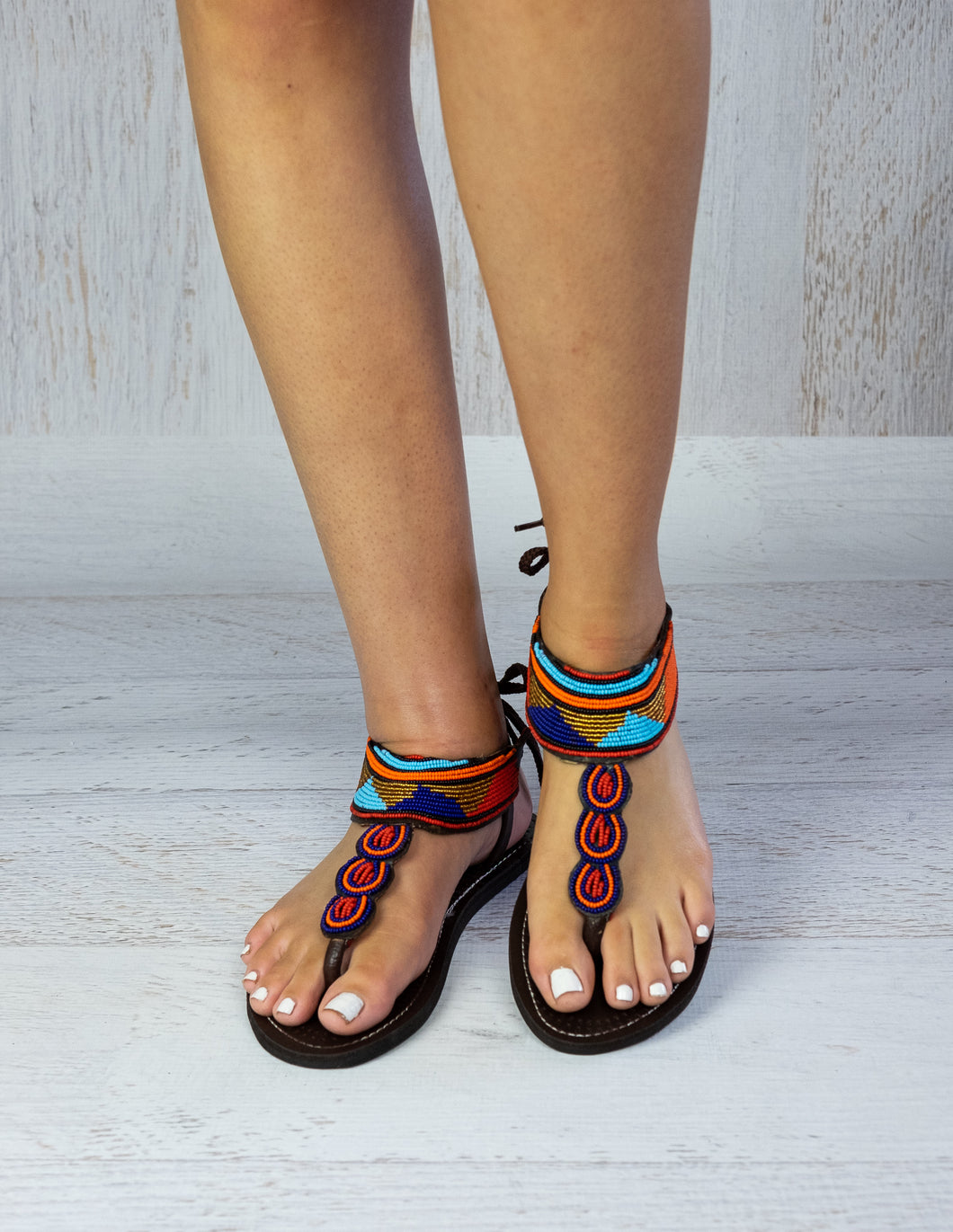 Bold Leather Sandals