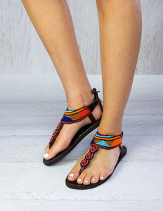 Bold Leather Sandals