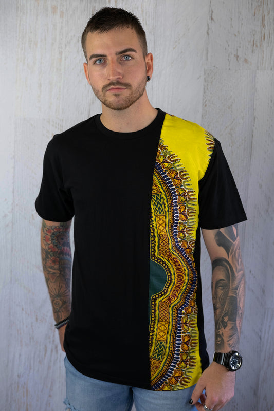 Yellow Fabric T-Shirt