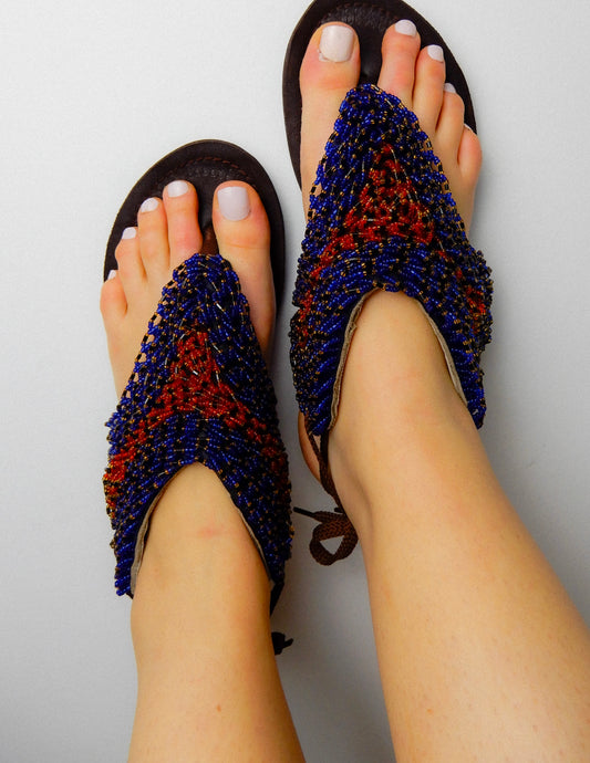 Navy Blue Sandal