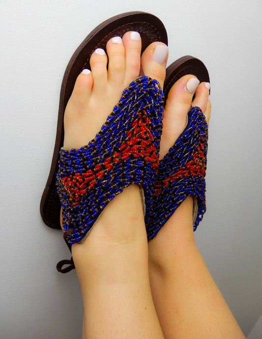 Navy Blue Sandal