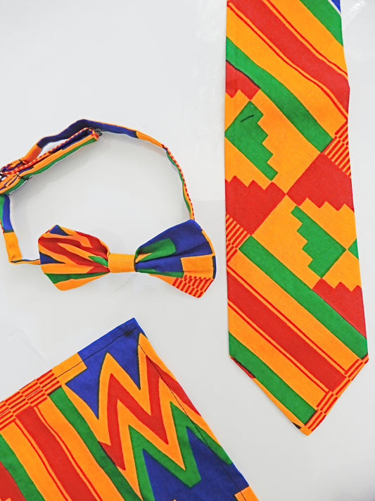 Aztec Bow Tie Set