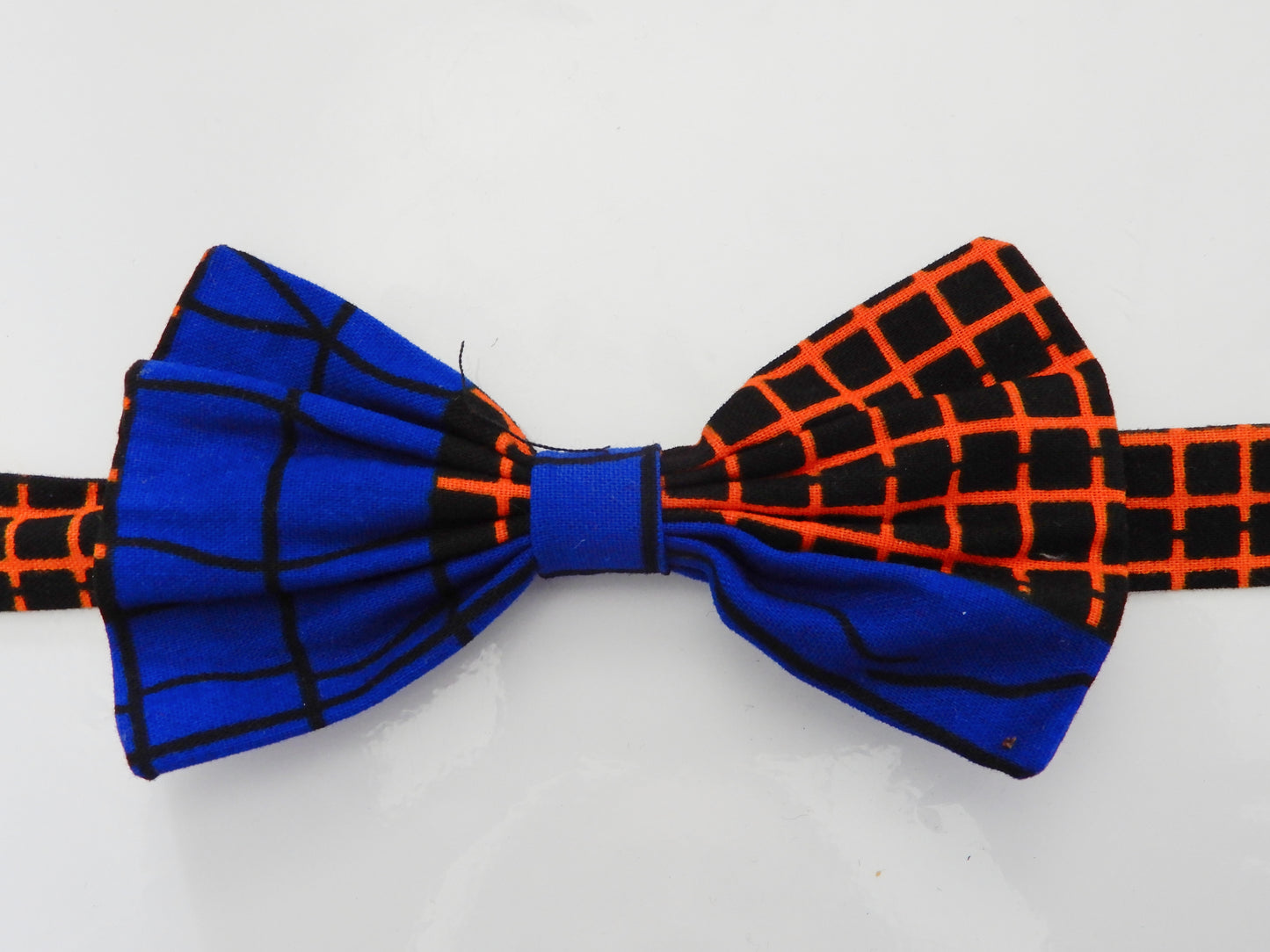 Blue and Orange Bow Tie Set