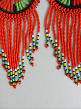 Load image into Gallery viewer, Red Formal Earrings - Afrix Style
