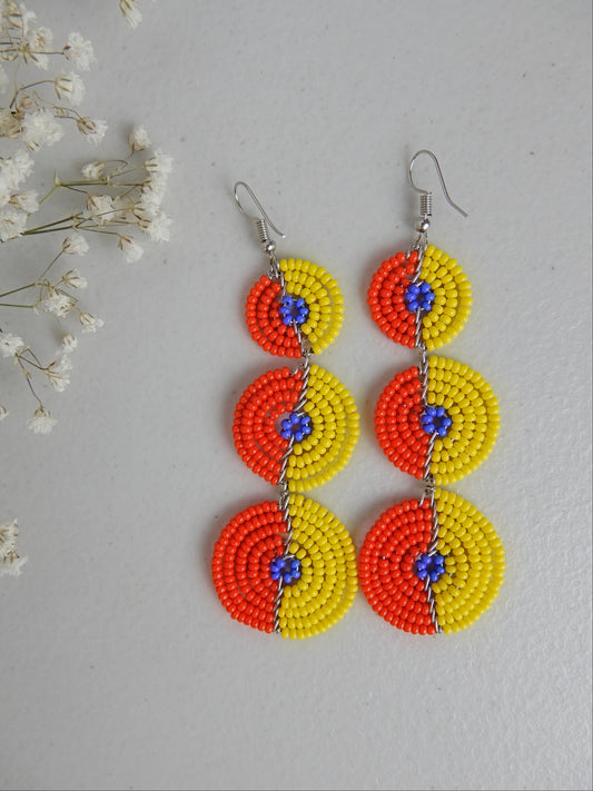Bright Earrings - Beaded Earrings