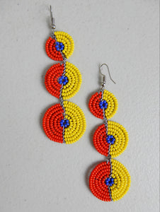 Bright Earrings - Beaded Earrings
