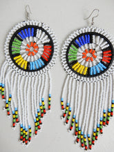 Load image into Gallery viewer, Statement Earrings - White Earrings
