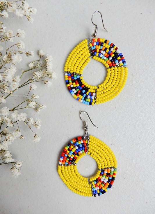 Cute Button Earrings