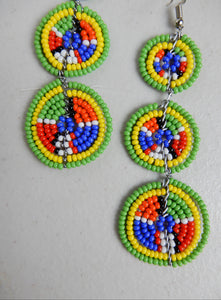Rainbow Drop Earrings