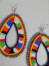 Load image into Gallery viewer, Statement Earrings Rainbow
