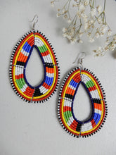Load image into Gallery viewer, Statement Earrings Rainbow
