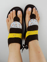 Load image into Gallery viewer, Layered Beaded Sandals
