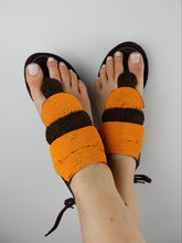 Load image into Gallery viewer, Layered Beaded Sandals

