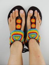 Load image into Gallery viewer, Pastel Tie Up Sandals
