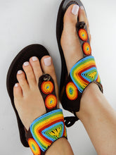 Load image into Gallery viewer, Pastel Tie Up Sandals
