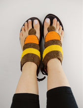 Load image into Gallery viewer, Like a Bee Sandals
