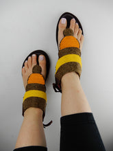 Load image into Gallery viewer, Like a Bee Sandals
