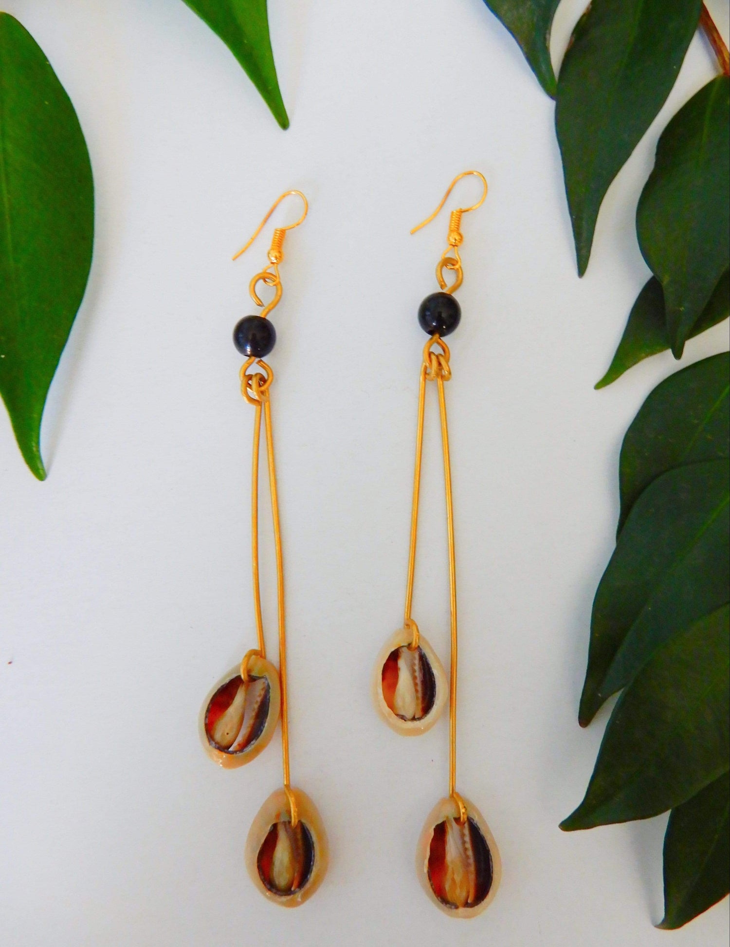 Afrix Style Drop Earring Shell Earrings