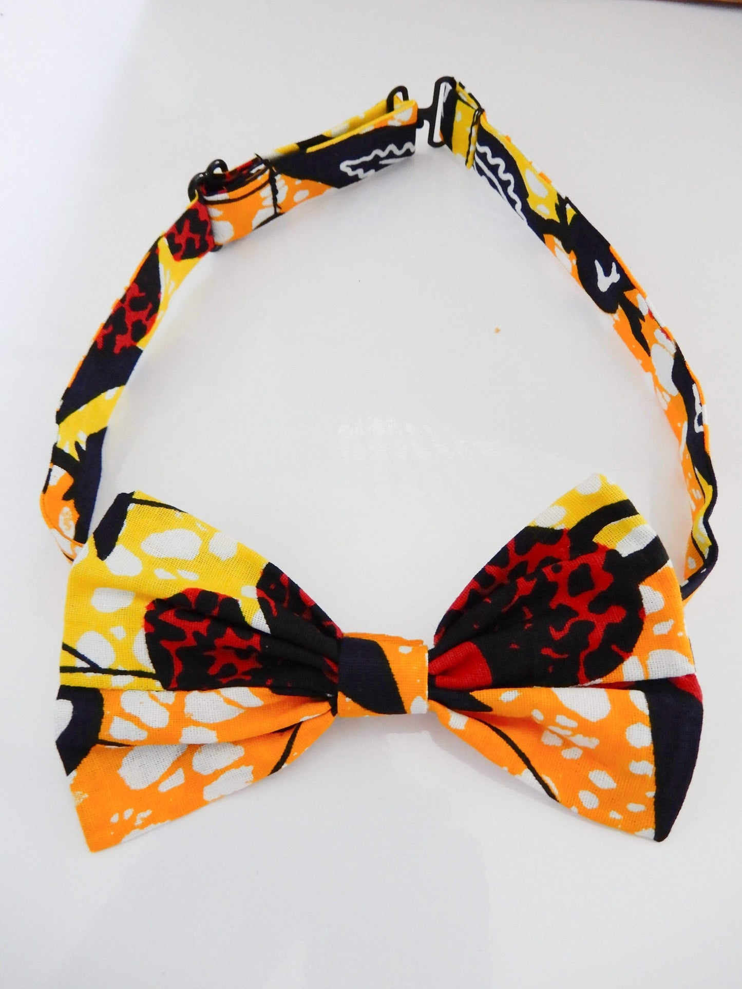 Afrix Style Floral Tie and Bow Tie