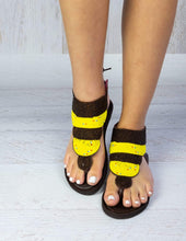 Load image into Gallery viewer, Afrix Style Layered Beaded Sandals
