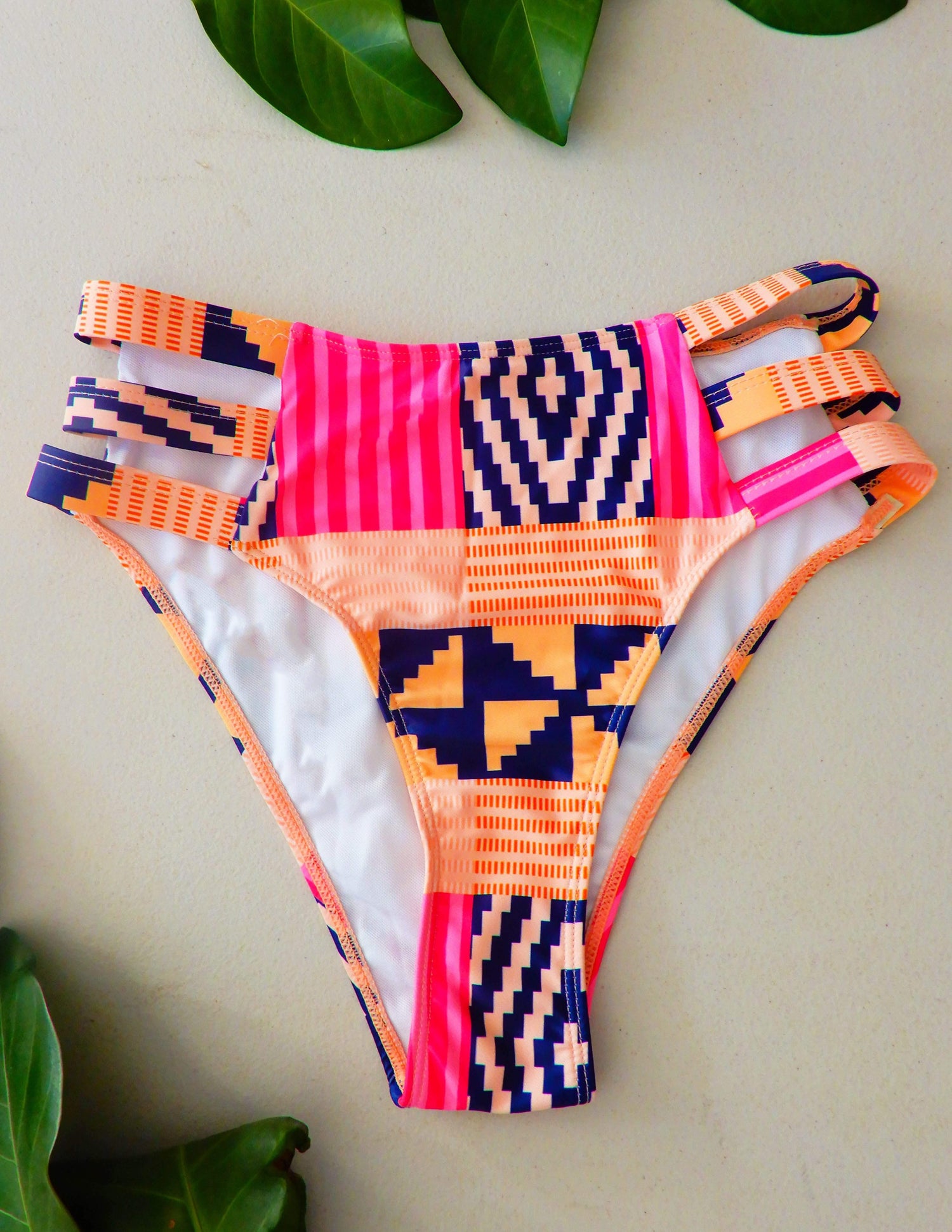 Afrix Style Pink Aztec Bikini