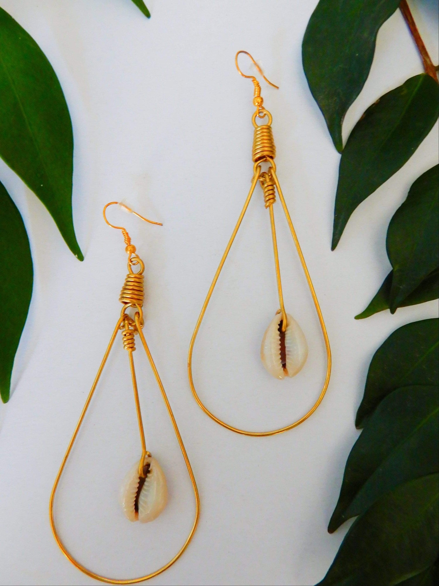 Afrix Style Shell Earrings