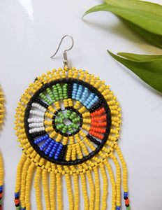 Afrix Style Statement Formal Earrings